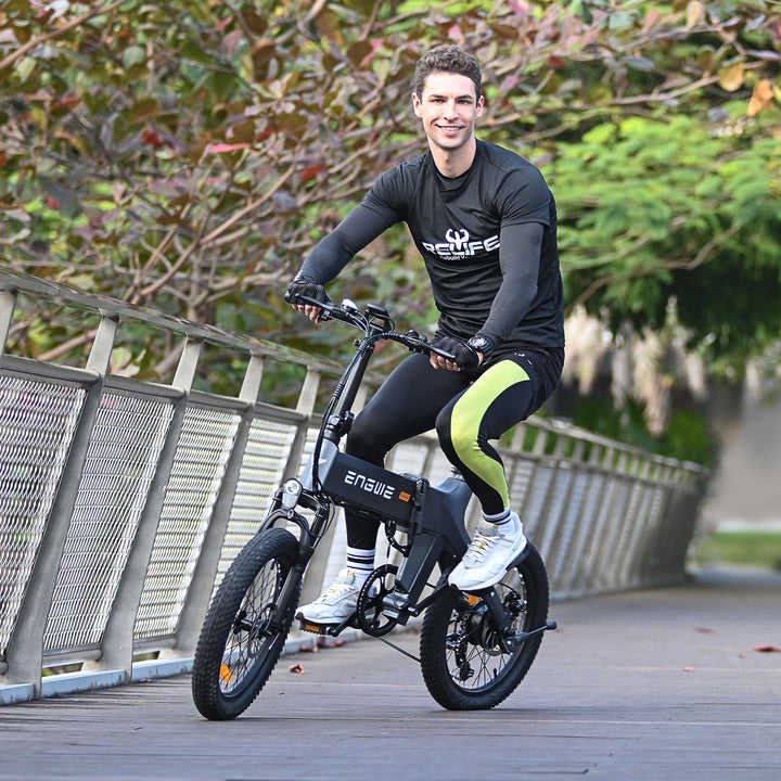 Ready To Ship Led Display Charger Speed 36v Battery Foldable City Mountain Engwe C20Pro 19.2Ah Bike Electric Bicycle