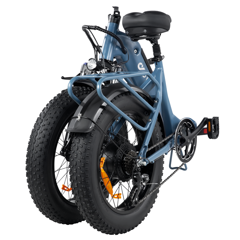 EU warehouse 500w motor 32km/h 20 inch electric fat tire dirt bike mountain running speed foldable electric city bike