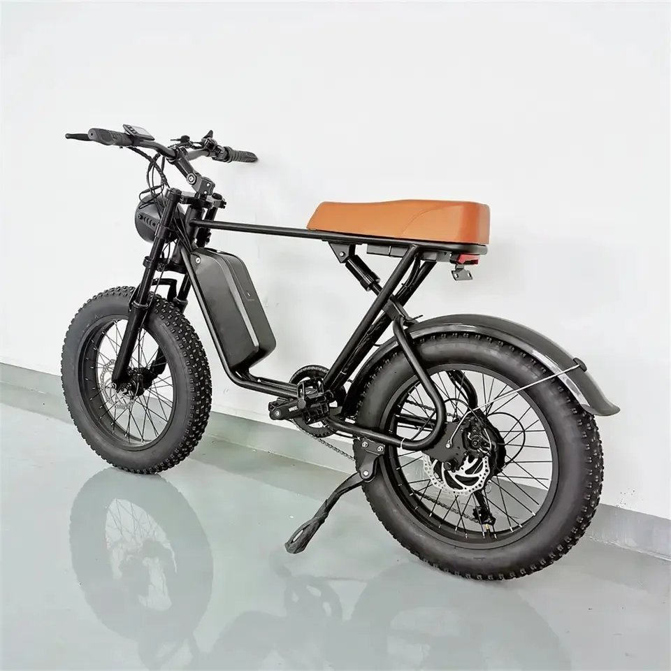 7 Speed Electric Mountain Bike Fast Speed 50km/h Electric Bike Aluminum Frame 1000W 48V Electric Bicycle