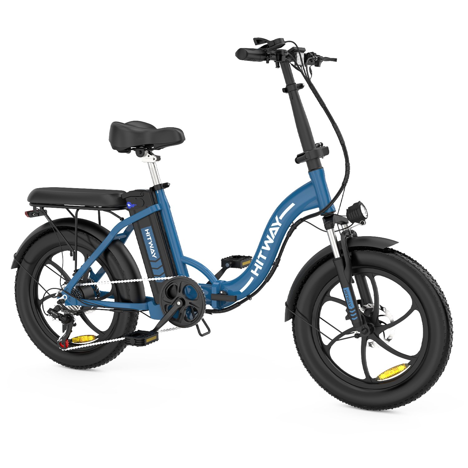 HITWAY 20INCH 250W/750W 36V/48V 11.2Ah/14Ah E-Bike EU/USA Warehouse Stock Droshipping Wholesale Price Electric City Bicycle
