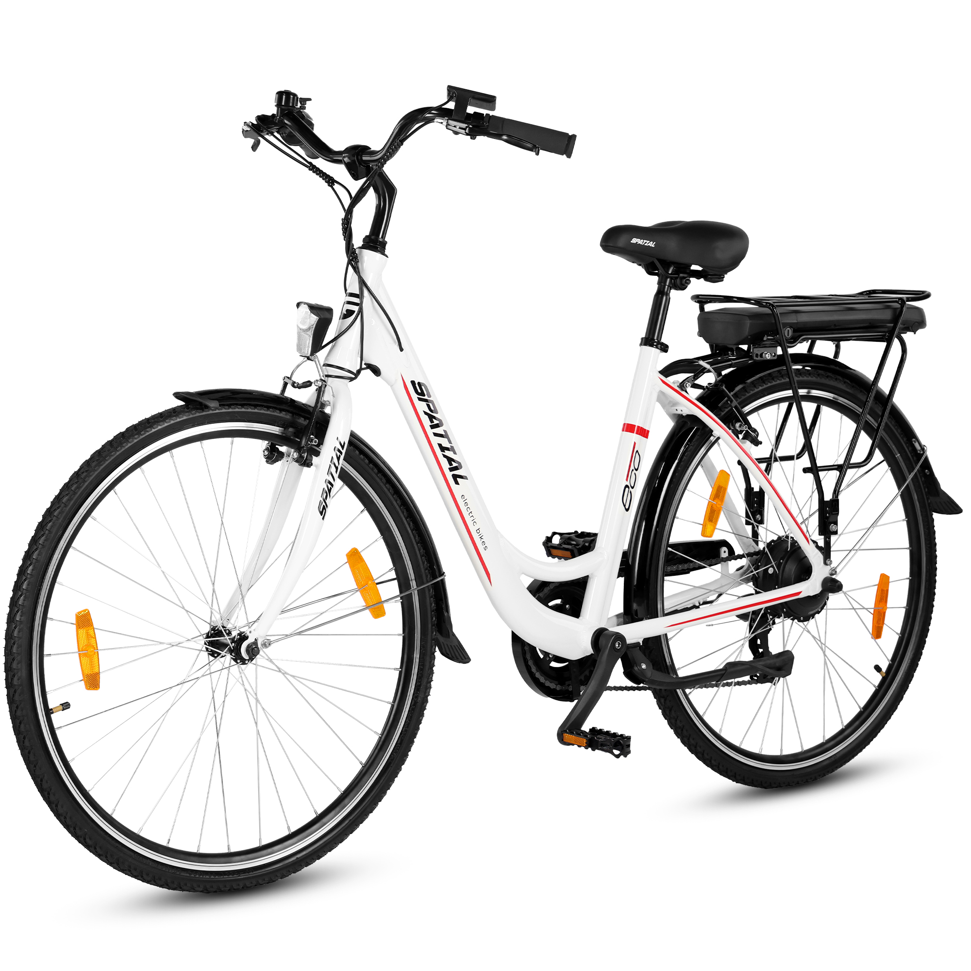 Fashion city e bike with Shimano 7-SPEED DERAILLEUR for Men and women adult electric bicycle