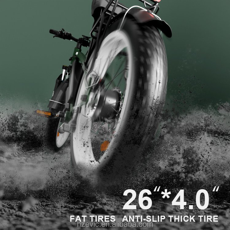 China Supplier 1000W Dual Motor Other City E-bike Hybrid Electric Bicycle Fat Tire Electric Mountain Bike