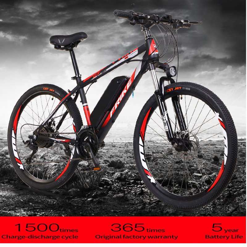 Factory hot sale FRIKE 26/27.5/29 inches ebike electric bike bicycle cycle off-road adult electric mountain bike