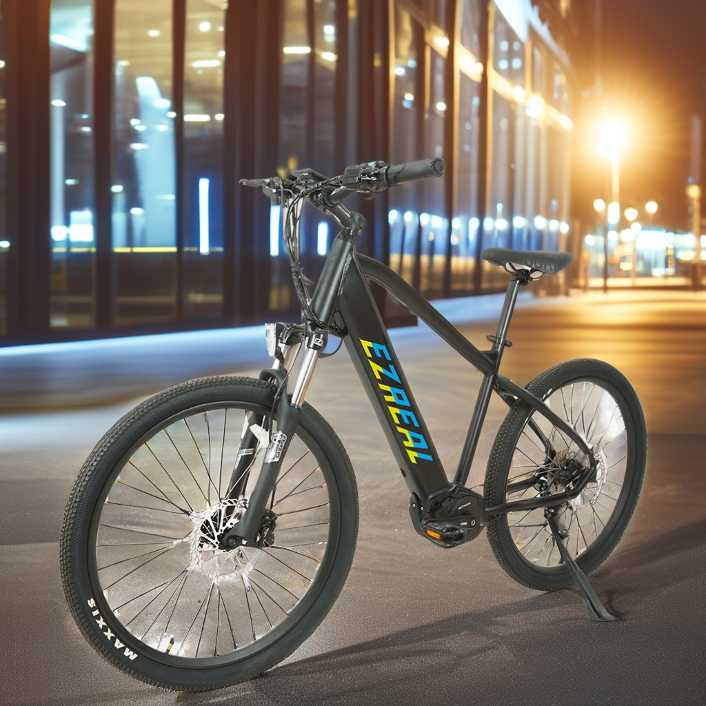 New Design 27.5 Inch Electric Mountain Road Bike 36V Aluminum Alloy Frame with 250W Rear Hub Motor Tube Lithium Battery Supply