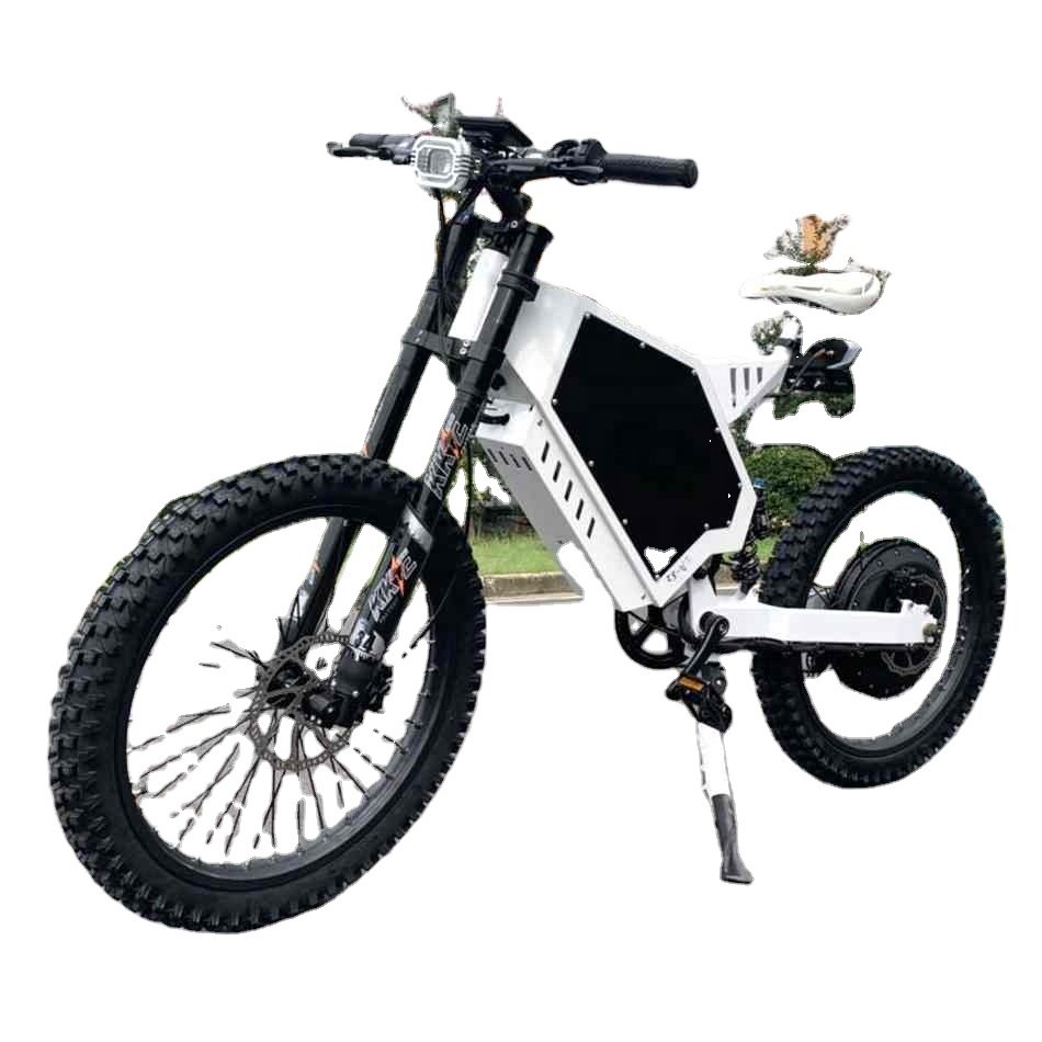 2024 hot selling 72v 15000w electric bike steal-th bomber bicycle with 56ah 60ah 70ah lithium battery, electric fat bike