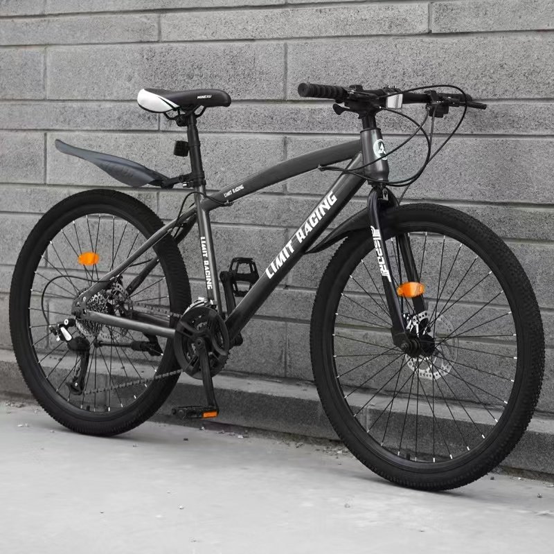 Wholesale 21/24/27-speed Shock Absorption Racing Bike Frame Mountainbike 26 Inch Bicycle Carbon Steel for Adults Customized Logo