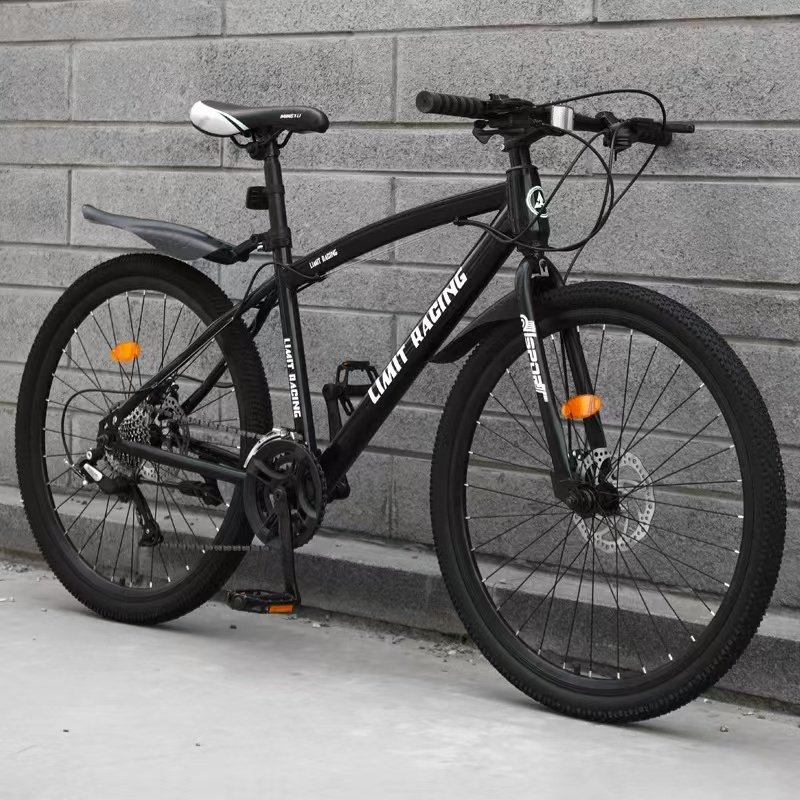 Wholesale 21/24/27-speed Shock Absorption Racing Bike Frame Mountainbike 26 Inch Bicycle Carbon Steel for Adults Customized Logo