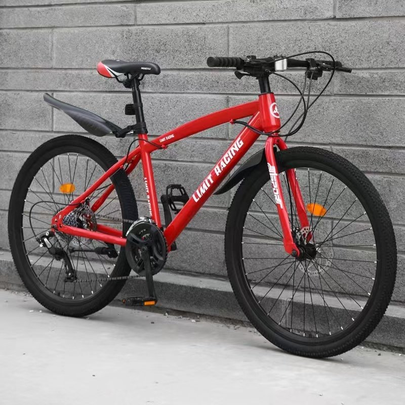 Wholesale 21/24/27-speed Shock Absorption Racing Bike Frame Mountainbike 26 Inch Bicycle Carbon Steel for Adults Customized Logo
