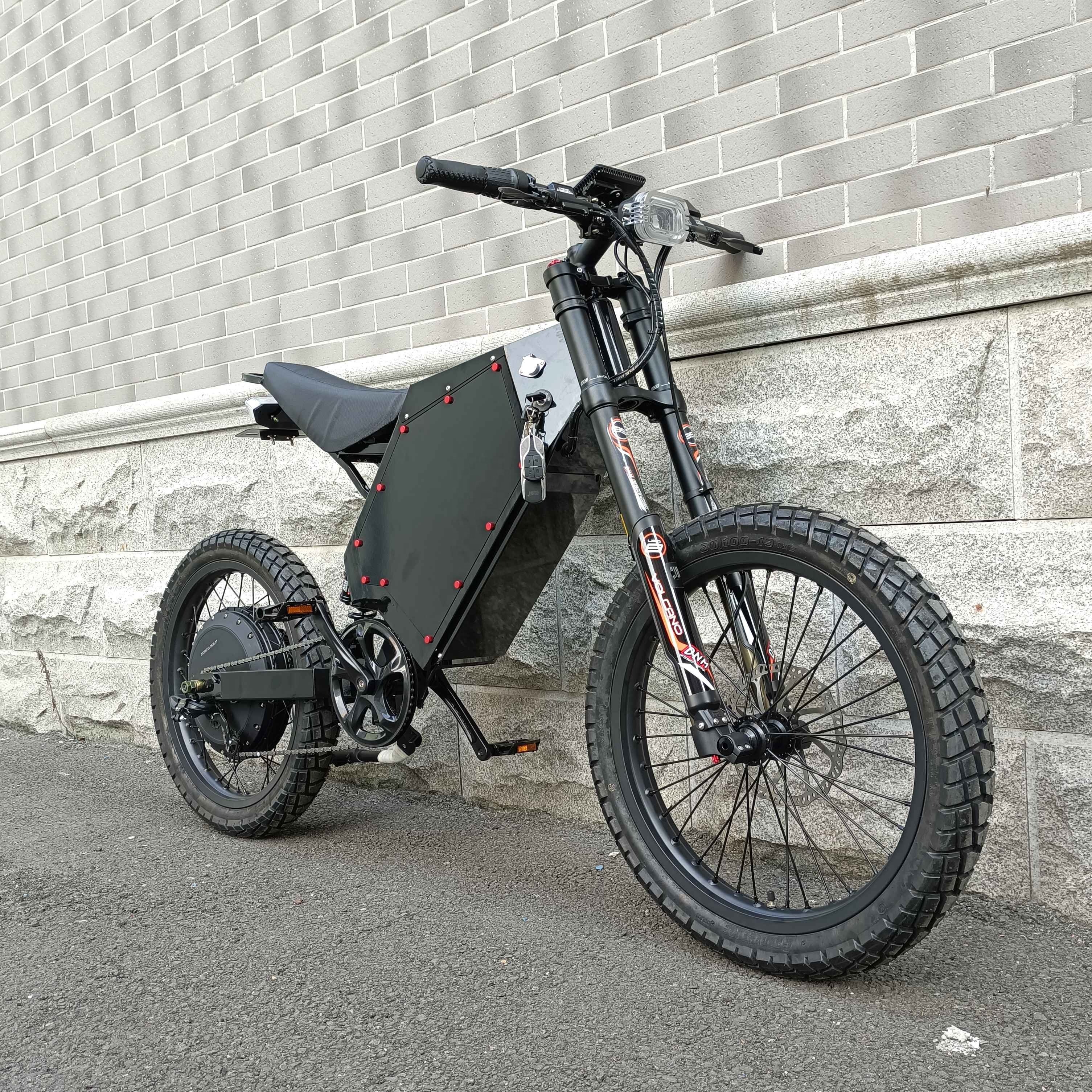 Ebike Lithium Battery Powerful 72V 52Ah 15000 Bike Enduro Ebike Fastest Electric Dirt Bike