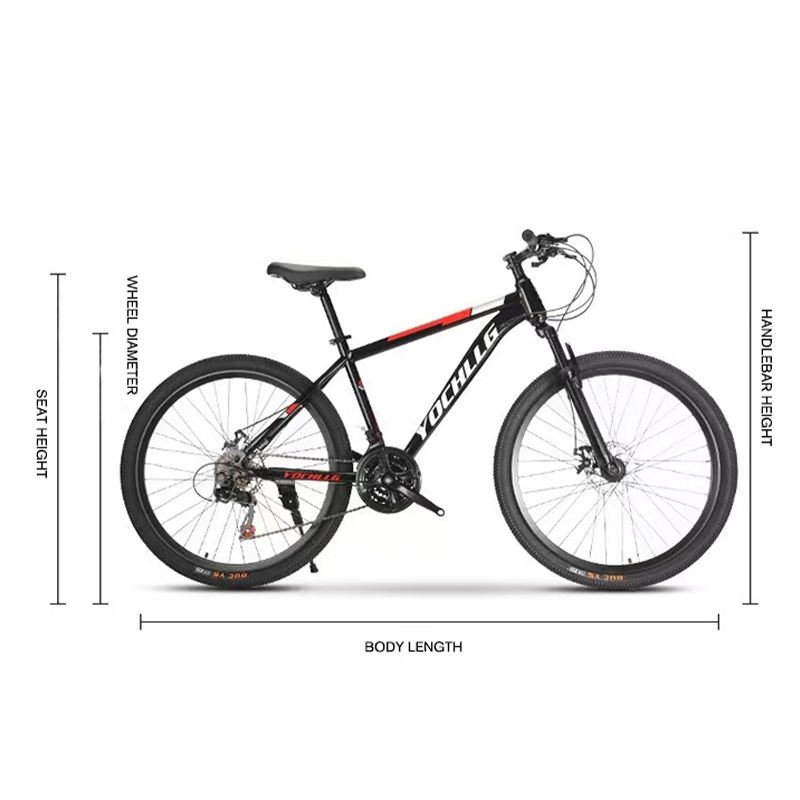Source Factory24&26&27.5&29 Inch One-piece Molding Mountain Bicycle Mens Ladies Mountain Bike