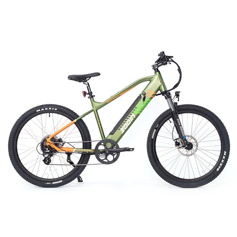 ZODIN 27.5inch 30-50 KM/H 250W 36V 10Ah high quality Integrated Battery Disc Brake electric mountain bikes