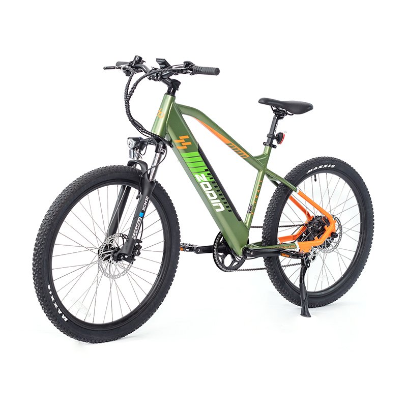 ZODIN 27.5inch 30-50 KM/H 250W 36V 10Ah high quality Integrated Battery Disc Brake electric mountain bikes