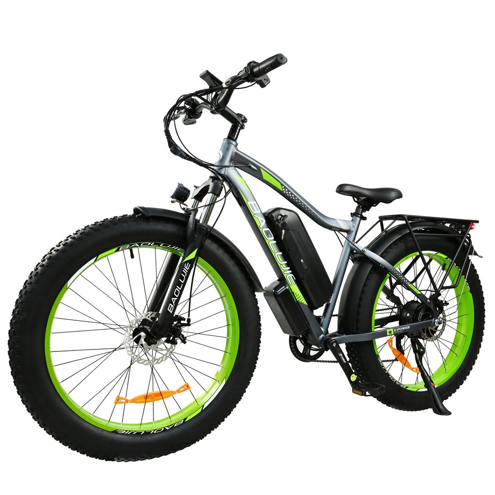 OEM 26 Inch Fat Tire Electric Bike 1000W 1500W 48V 15AH Fast Electric Mountain Bikes All Terrain Electric Bike For Adult