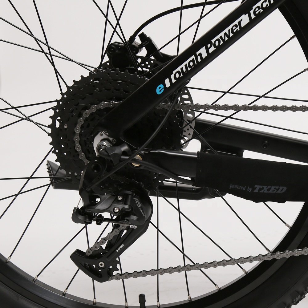 TXED Hydraulicdisc brake electric mountain bike 27.5 inch electric full suspension MTB bike