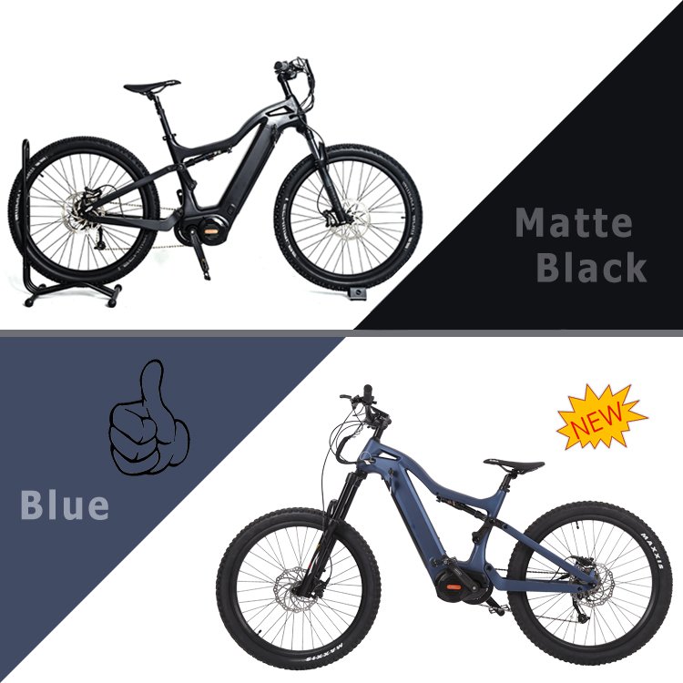 Bafang M620 1000w enduro ebike frame full suspension 29er electric mountain bike carbon ebike with mid motor