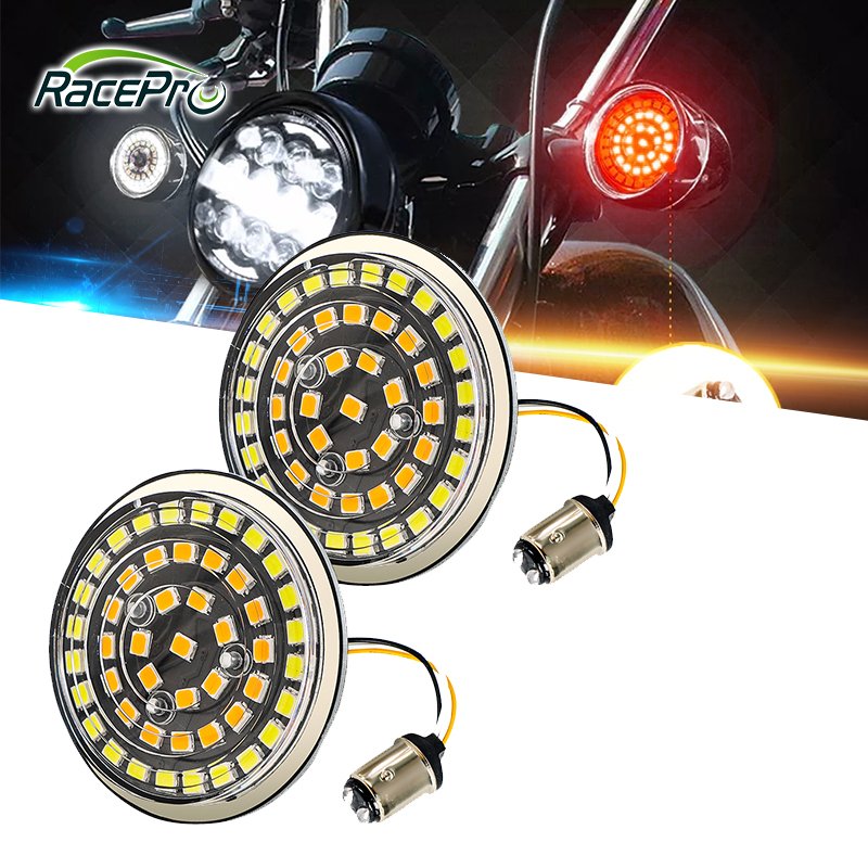 RACEPRO RP6640-2132 1157 LED Turn Signal High Quality Front LED Turn Signal Side Light Tail Brake Light Turn Light DRL