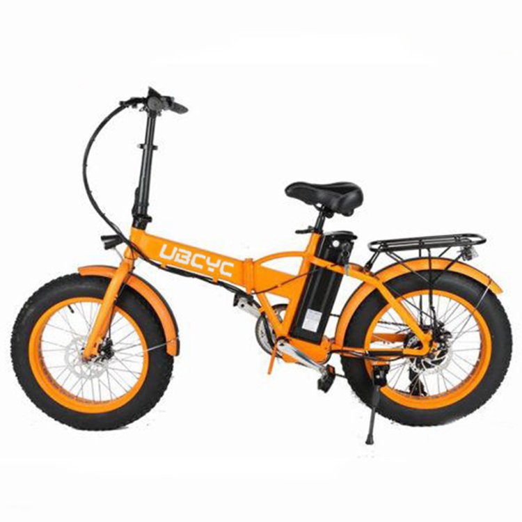 20 inch fast 1000w folding electric mountain bike with fat tires