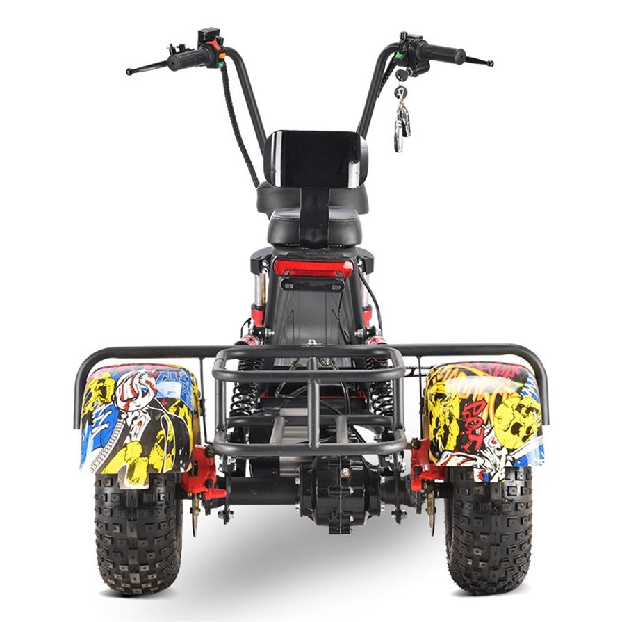 New Arrival Practical Professional 800w off-Road Adult Electric Tricycle Bike Tricycle Electric Car