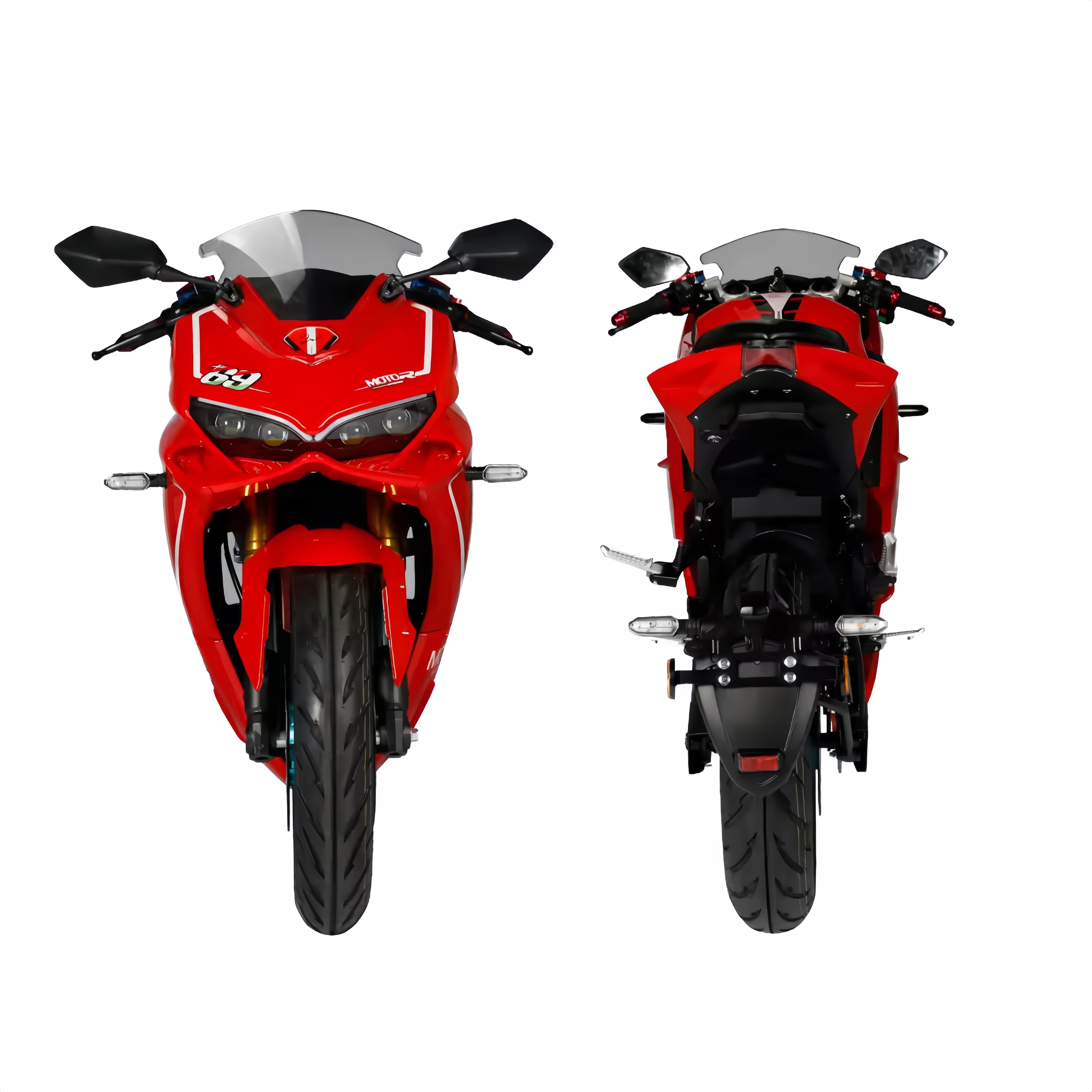 Dragon Sportbike Racing Electric Motorcycles New Product Type