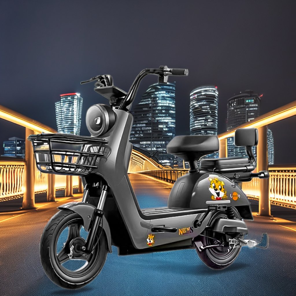 Factory 48V 20Ah Rear Hub Noiseless LCD Electric City Bike 6-Tube Digital Controller Sensor Beautiful Electronic Rear Carrier