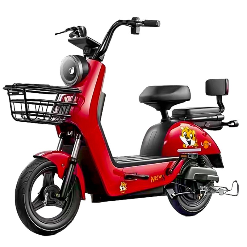 Factory 48V 20Ah Rear Hub Noiseless LCD Electric City Bike 6-Tube Digital Controller Sensor Beautiful Electronic Rear Carrier
