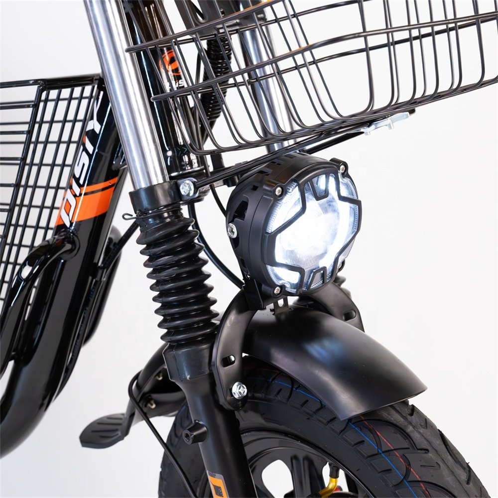 Electric City Bike 48V12Ah Fat Tire Foldable Electric Bike High Speed Electric Bicycle For Men And Women