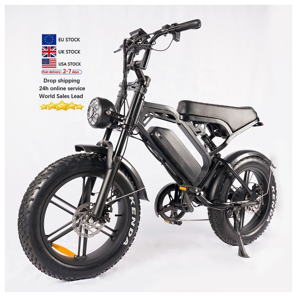 electric motor bike bicycle bicicleta electrica barat electric bike dual motor mountainbike V20 mountain bike full suspension