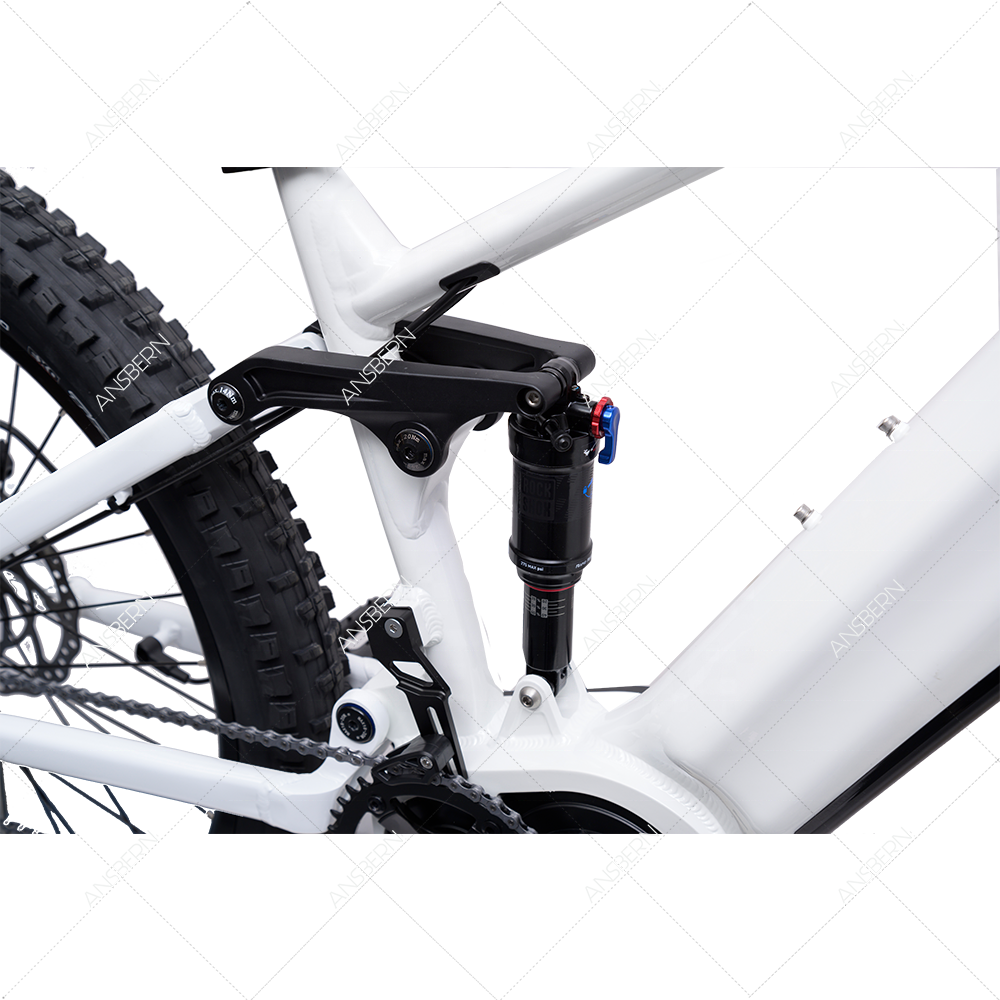 New Arrivals Full Suspension 1000W 48v Bafang Mid Drive Electric Mountain Bike