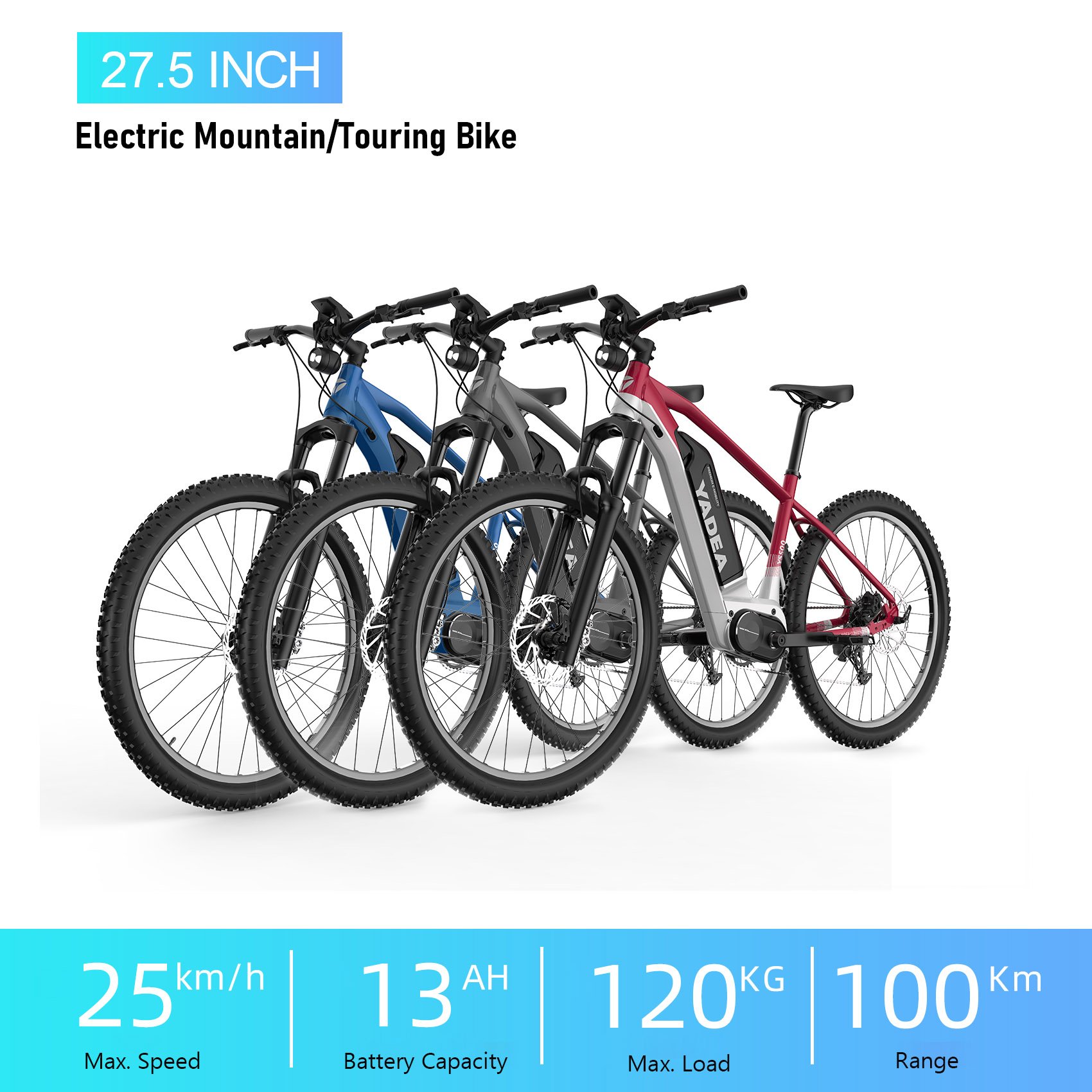EU Yadea YS500 250W Fast Delivery Vintage Mid Motor Drive High Range Ebike Electr Bicycle Bicicleta Electrica Electric City Bike
