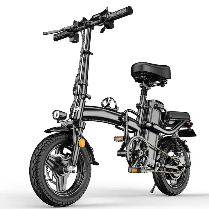 ESWING Hot Sale Mini Size Folding Electric Bicycle 400W 48V 14 Inch Electric City Bike Foldable Electric Bike