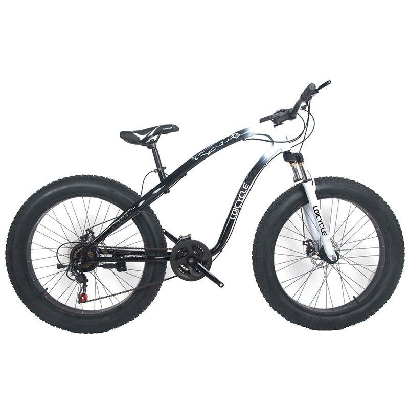 26 "21speed high carbon steel mountain bike mtb bicycle for men steel mountain bike downhill fat tire mountain bike