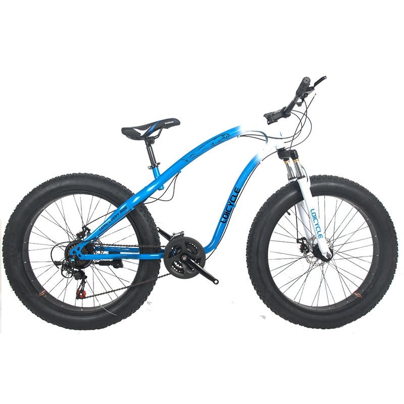 26 "21speed high carbon steel mountain bike mtb bicycle for men steel mountain bike downhill fat tire mountain bike