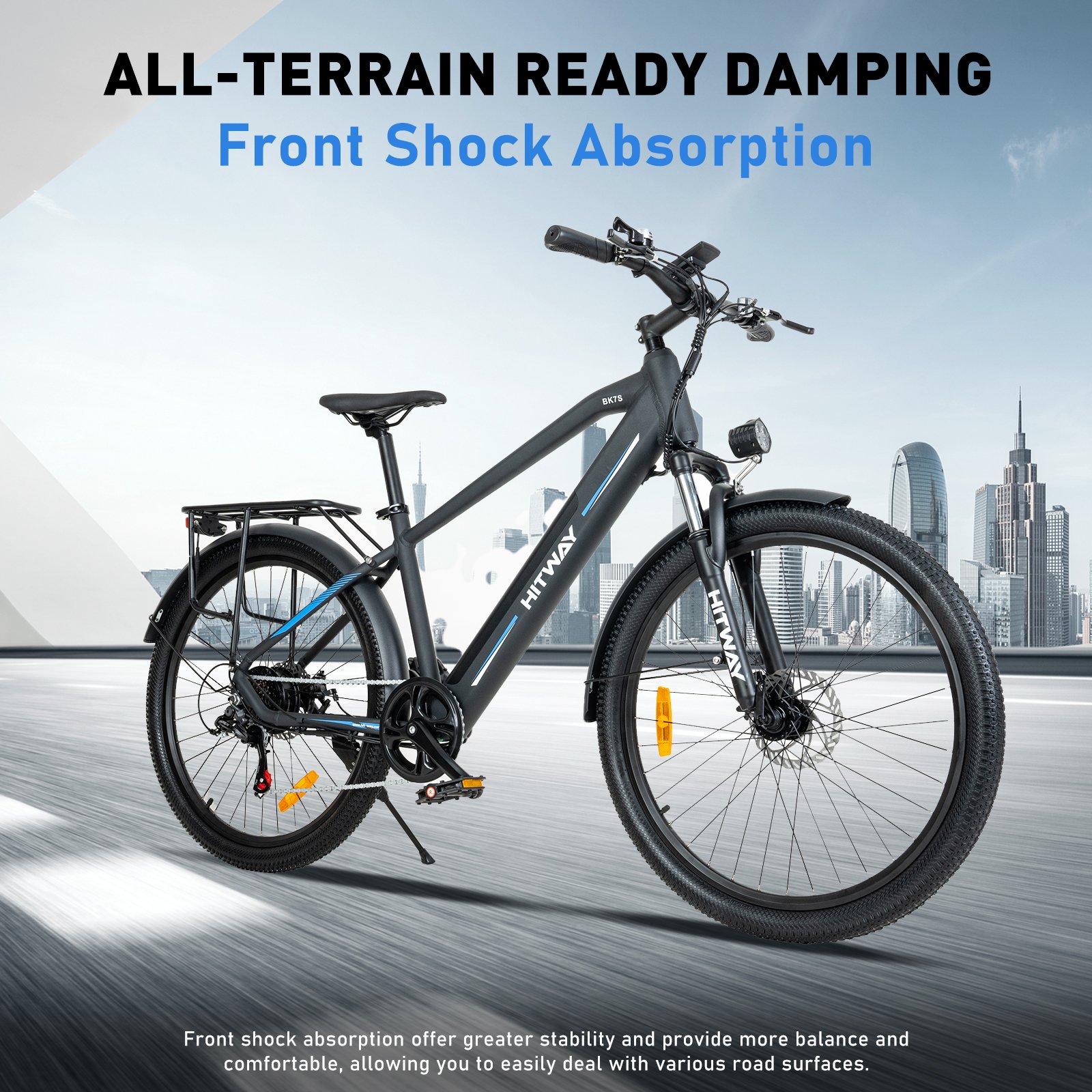 HITWAY 12ah 26 inch dirt jump mountain bike 35km range electric sports bike motorcycle europe warehouse electric mountain bike