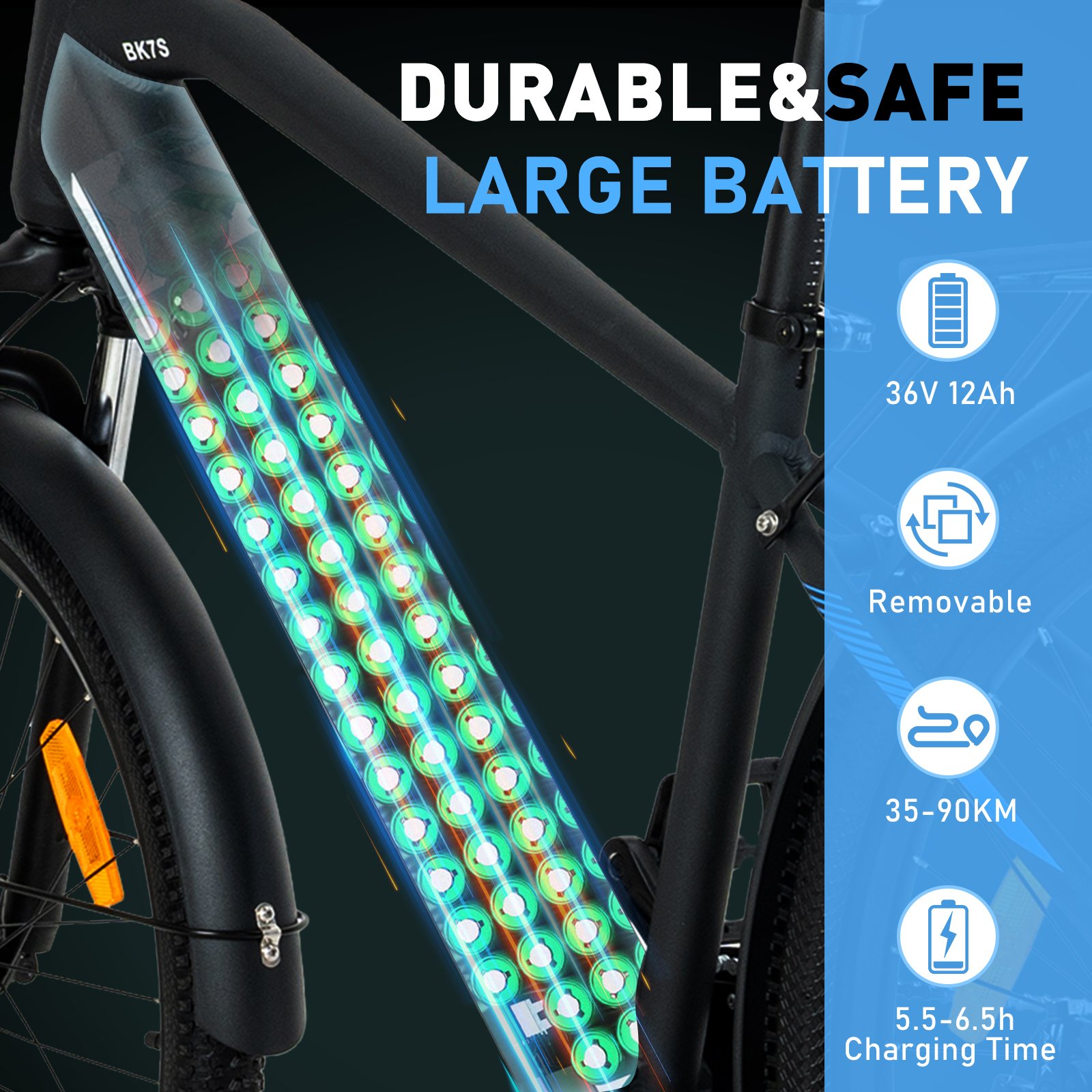 HITWAY 12ah 26 inch dirt jump mountain bike 35km range electric sports bike motorcycle europe warehouse electric mountain bike