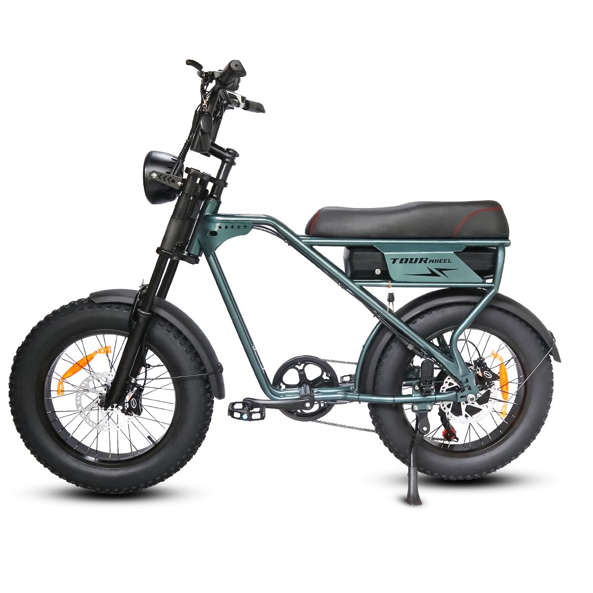 NL Regulation T3 Pro Electric Fat Bike 250W 18.2Ah Electric Bike EU Warehouse Mountain E-bike With Rear Rack