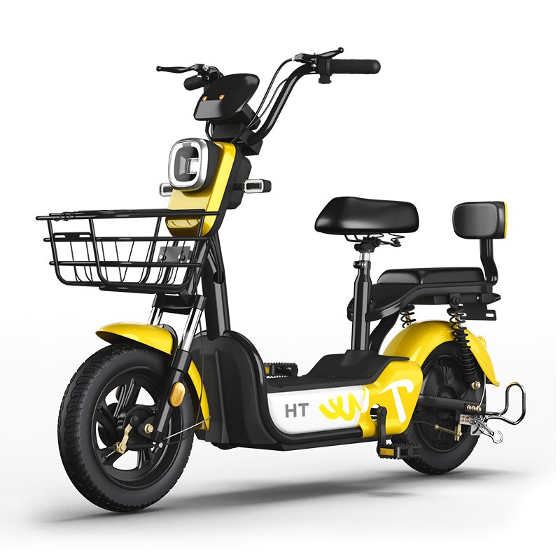 Paige Factory Wholesale 350W 48V Adult Electric City Bike Steel Frame Two-Wheeled Electric Scooter with Lead-Acid Battery