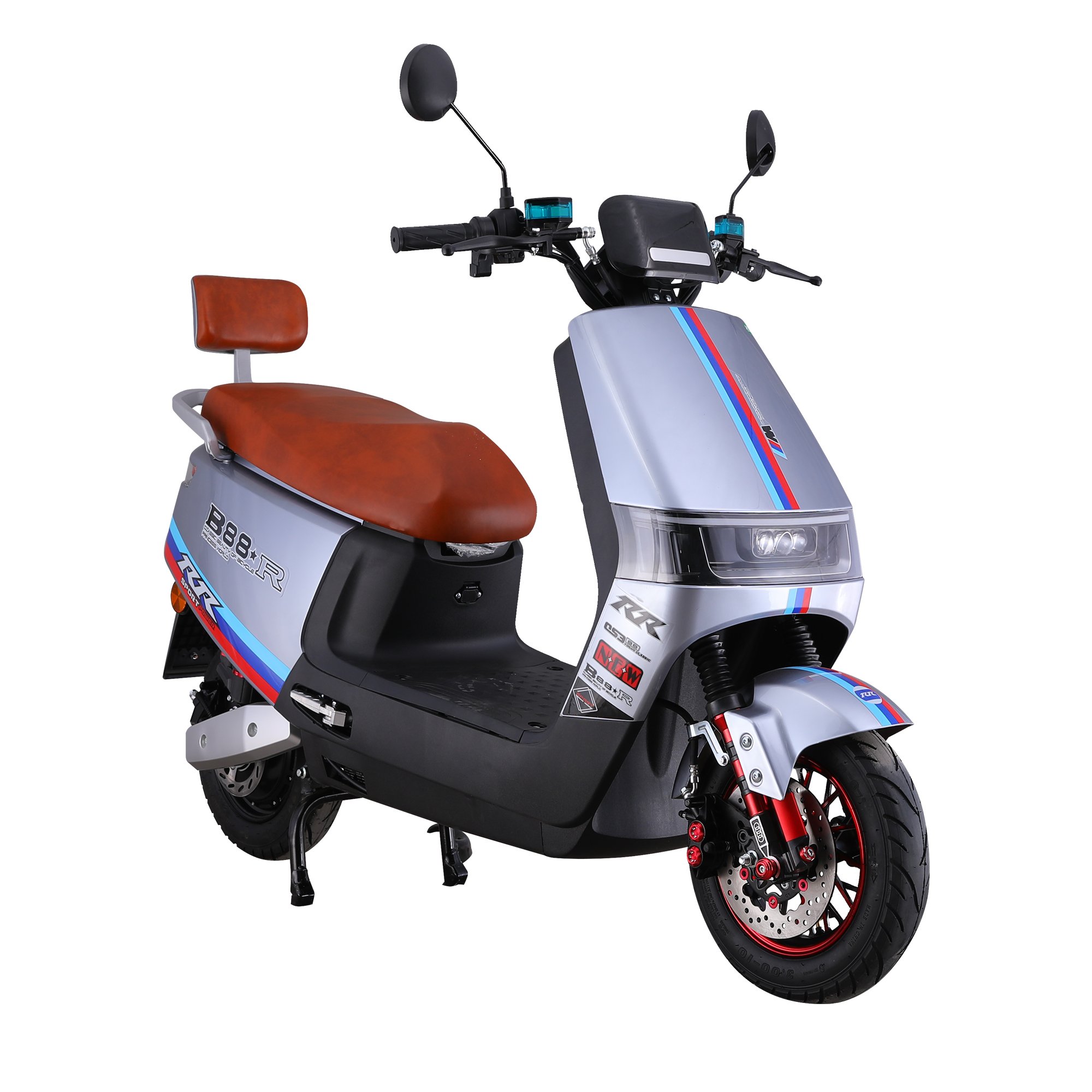 2024 Wuxi Factory Electric Scooter Motorcycle 2000W 60V 72V Lithium Adult