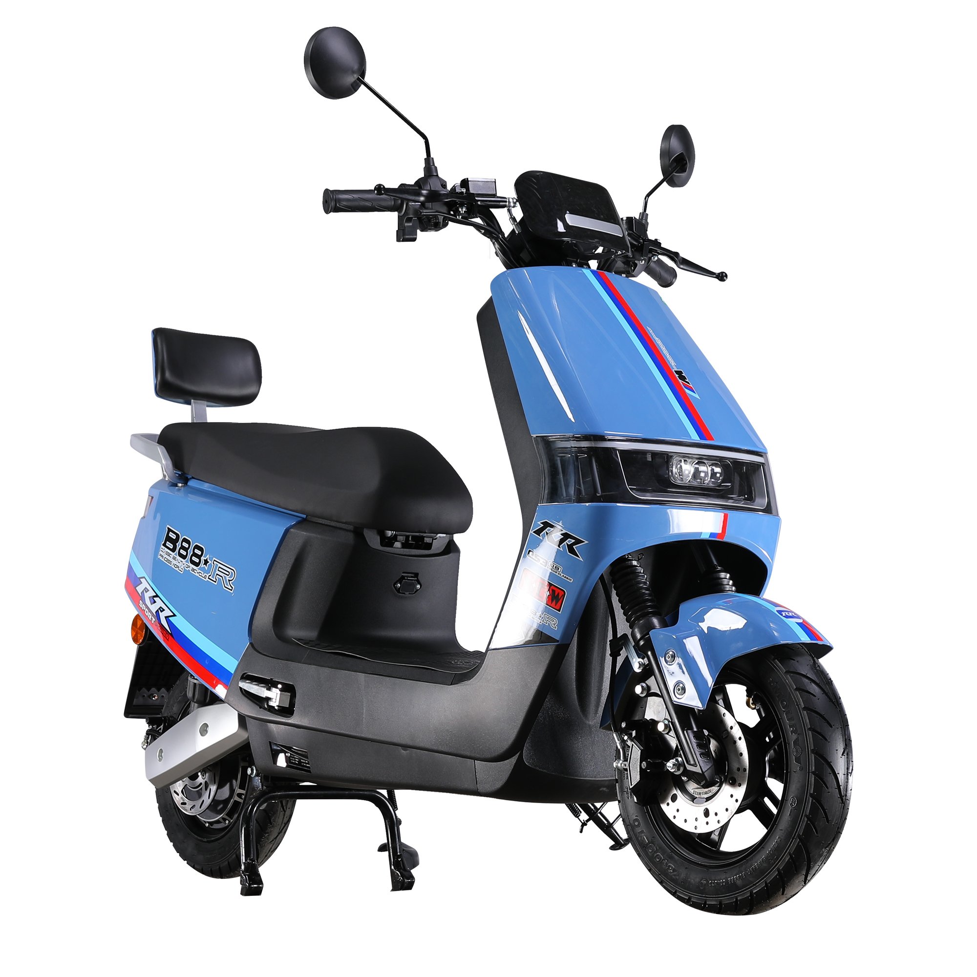 2024 Wuxi Factory Electric Scooter Motorcycle 2000W 60V 72V Lithium Adult