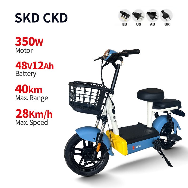 New Design 10inch Electric Bicycle 48v 60v 350w 12ah Electric Bike Electric City Bike