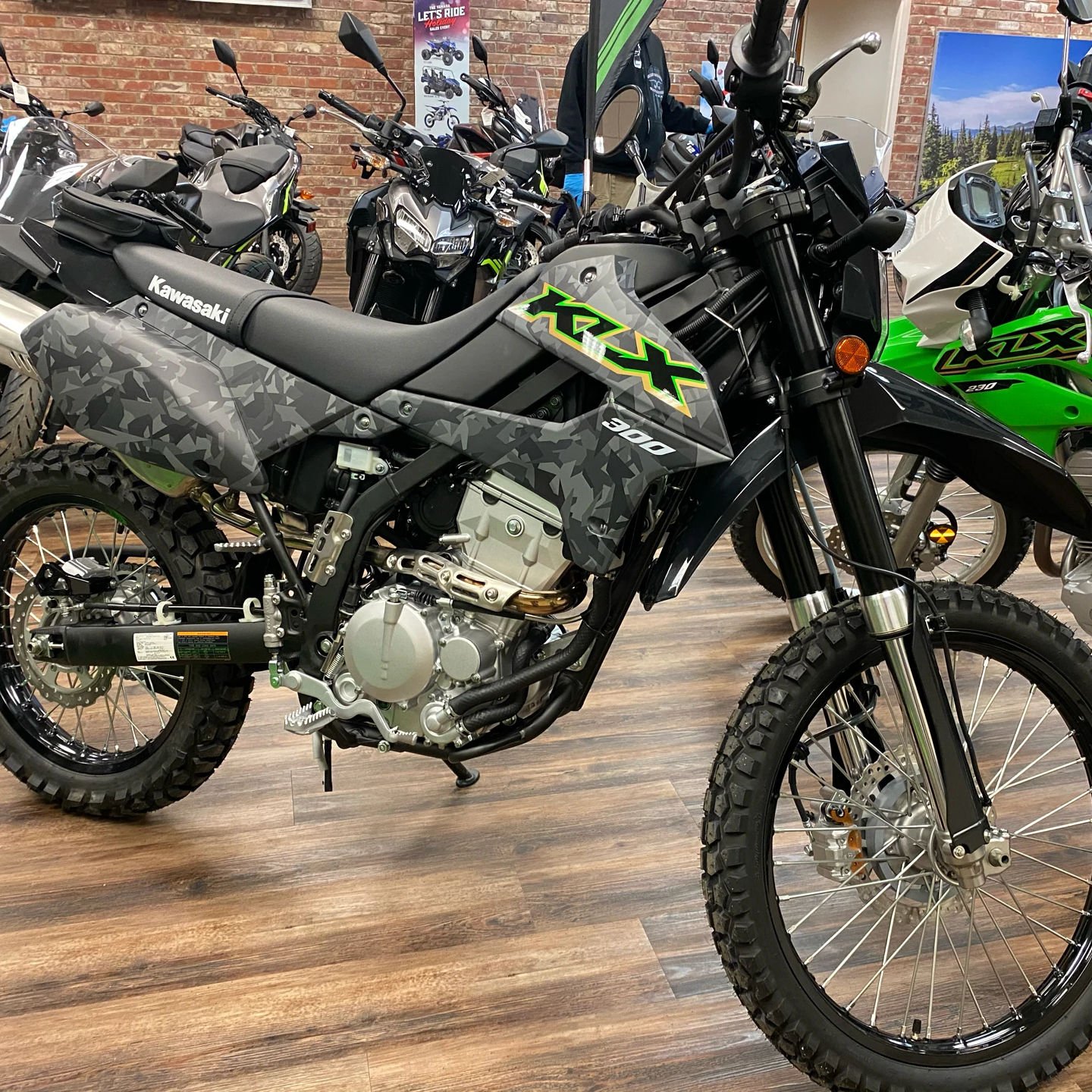 2024 Brand NewKAWASAKIS KLX 300 Dual-Sport Motorcycle For Sale