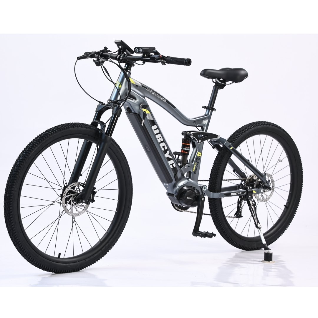 27.5*2.4inch Electric Mountain Bike with 1000W Motor 48V 17Ah Battery Carbon Frame Free Goggles Rear Hub Tube Bici Electrique