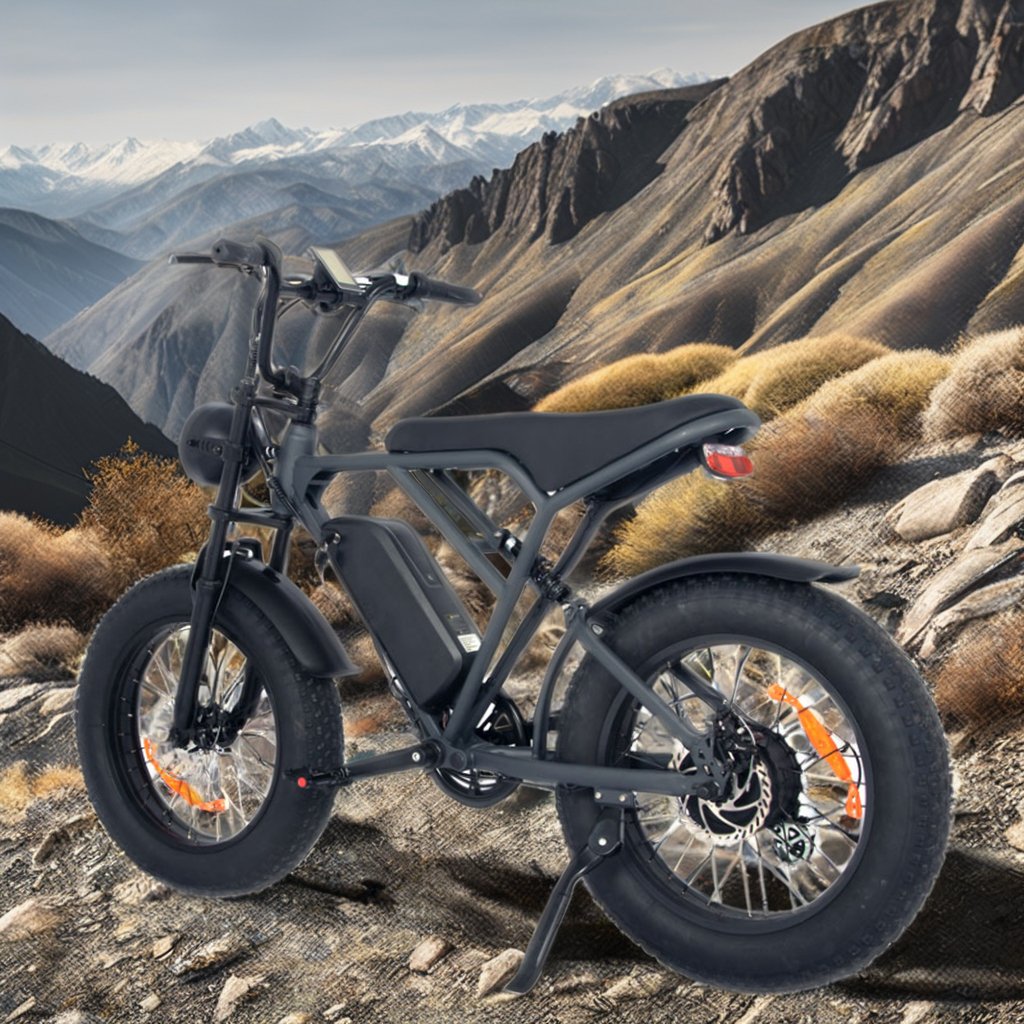 EZREAL 500W Electric Hybrid Bike 48V Steel Frame Tube 750W Wholesale EU Warehouse Adult Electric Dirt Mountain Fat Tire Bike