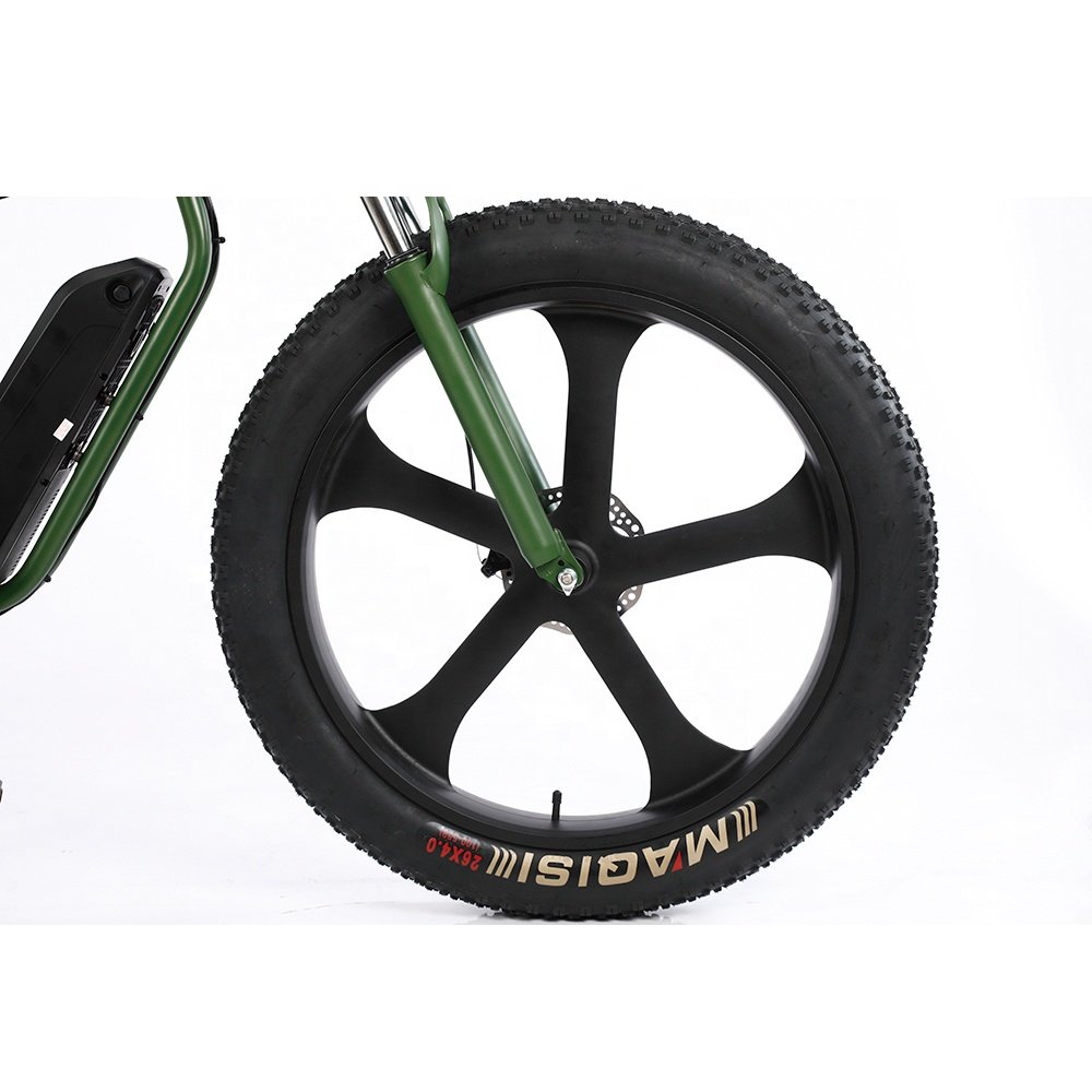 Wholesale Fat Tyre 48V 350W 500W Motor Ebike Magnesium Frame Electric Mountain Bike for Adult
