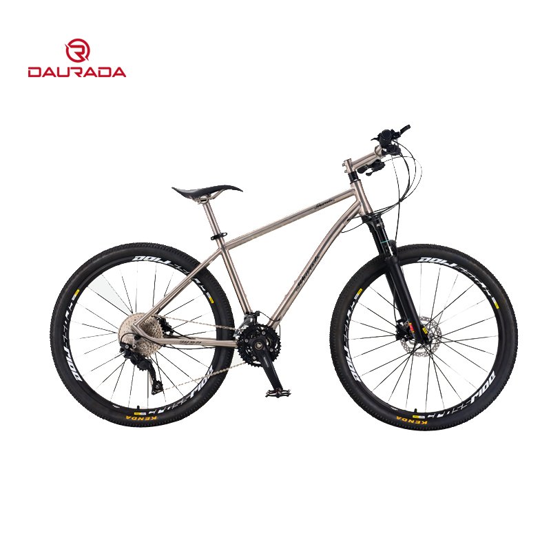27.5Inch Double Disc Mountain Bike 30-Speed Titanium Alloy Mountain Bike