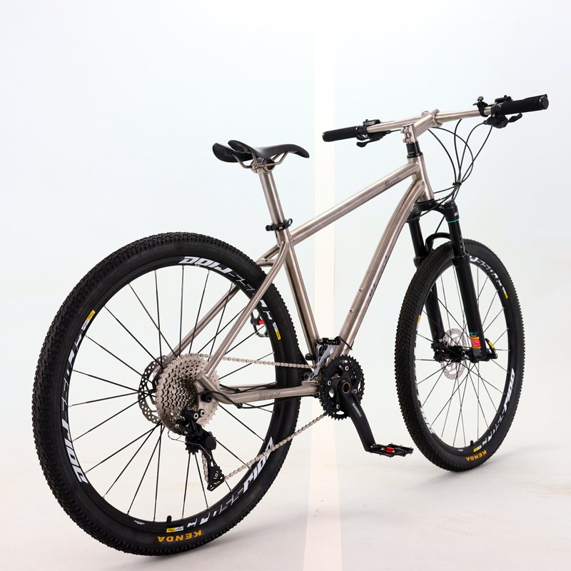27.5Inch Double Disc Mountain Bike 30-Speed Titanium Alloy Mountain Bike