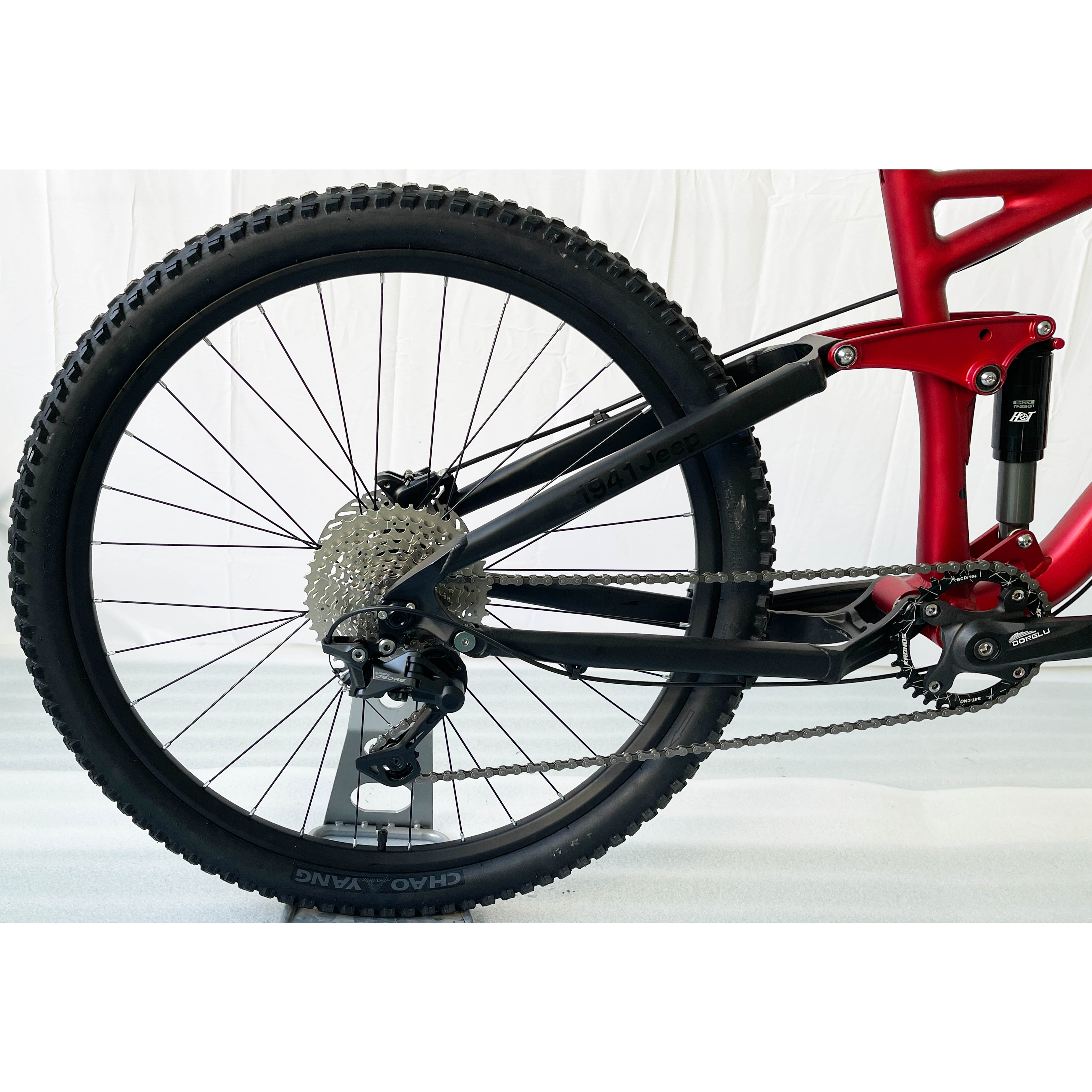 OEM 27.5 aluminium alloy frame 10s hydraulic disc brake rear shock downhill mountain bike