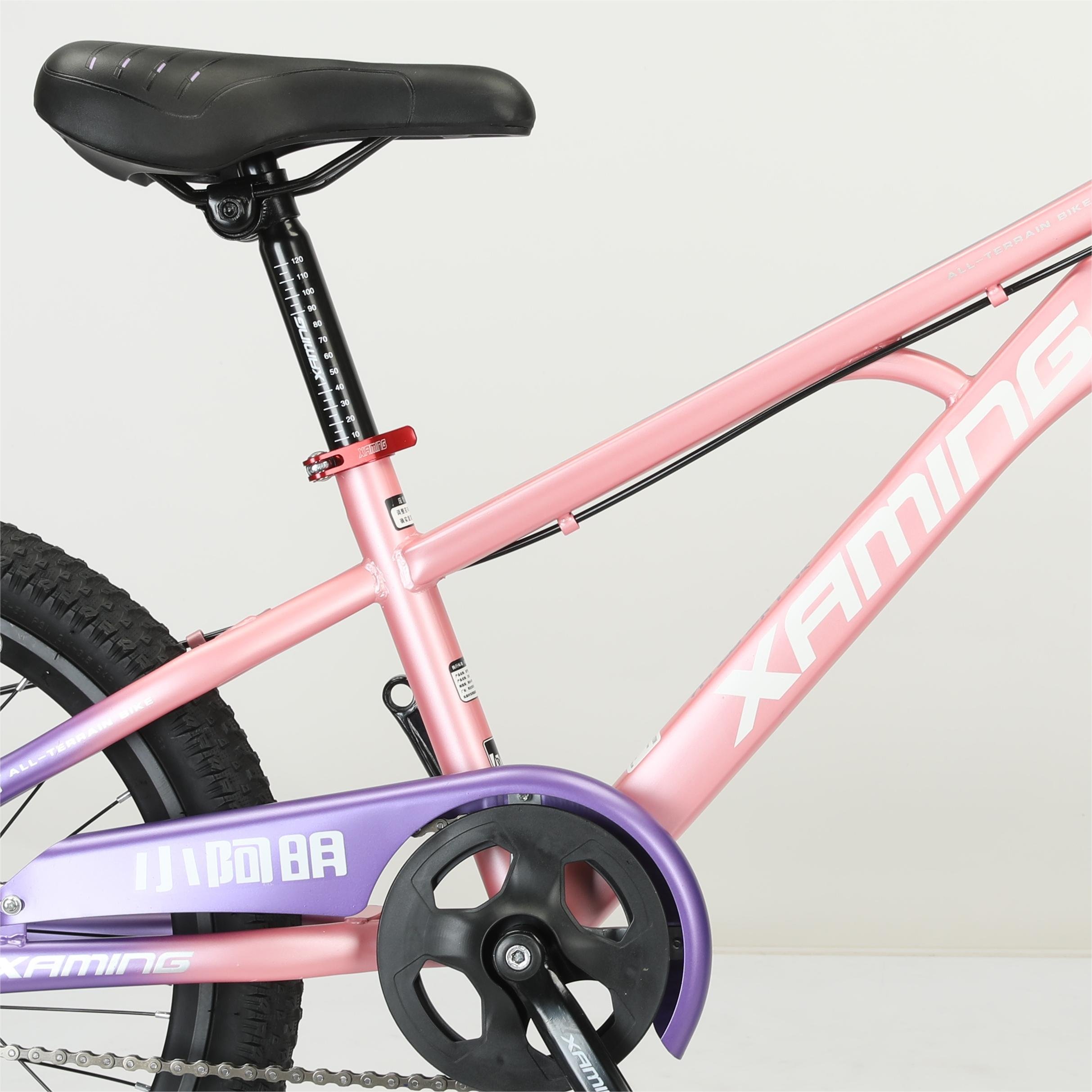 WANGZHE Hot sale 18-22 inch steel mountain bike with suspension fork for children