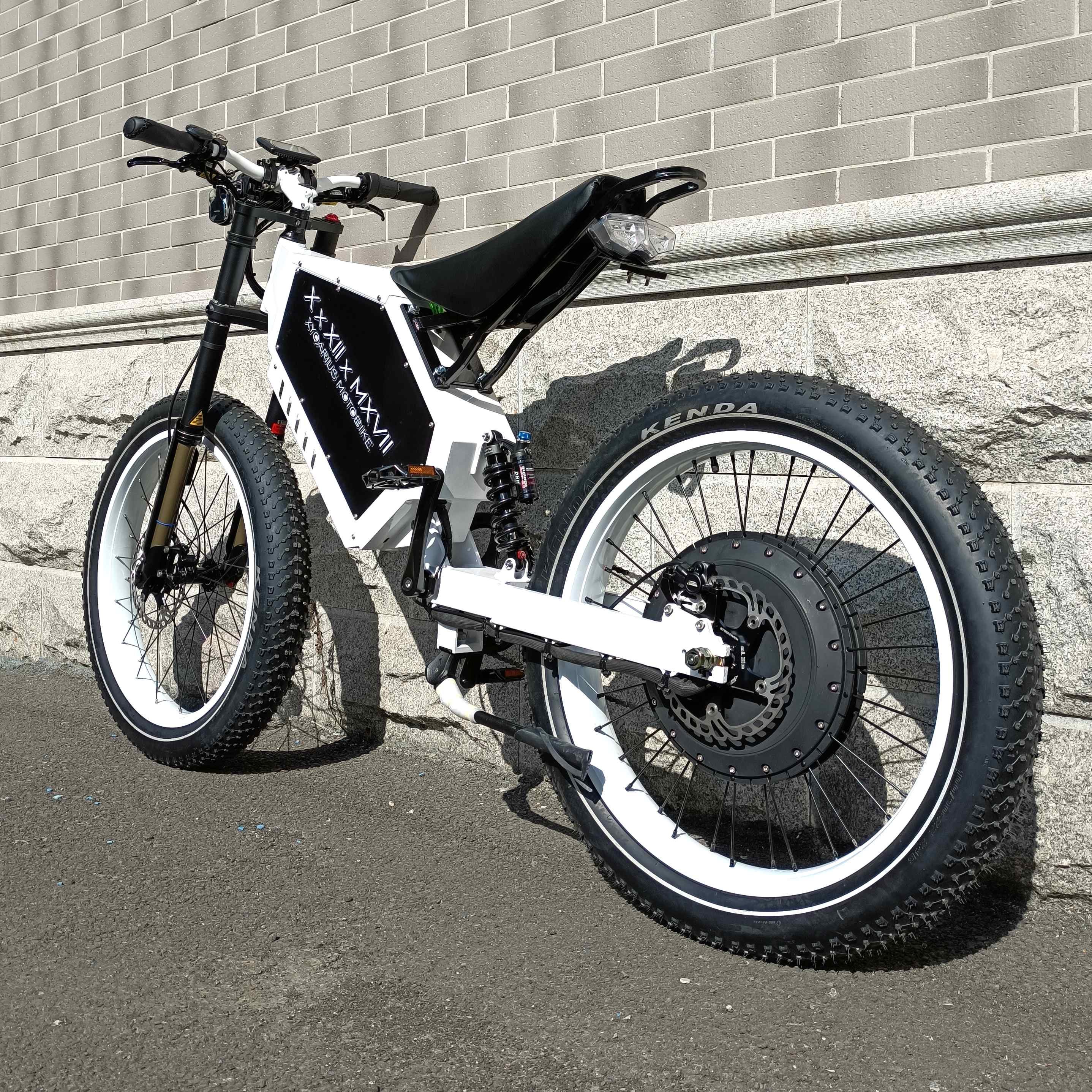 15000 72v electric city bike 15kw electric bicycle fatbike red 26*4.0 wheels with anti puncture fat tire