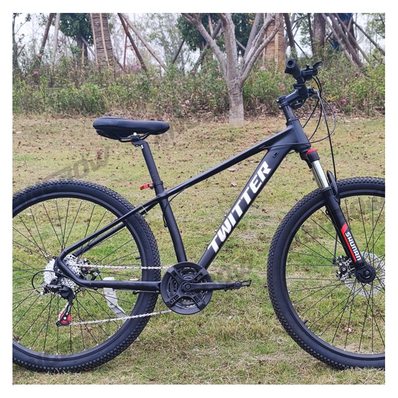27.5*2.35 tire size mountain bike 24 speed aluminum alloy light MTB DIY bike