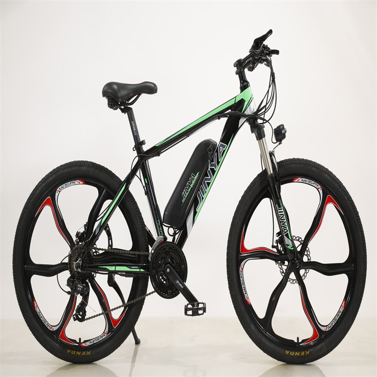 Best Design 36V 350W-750W Electric Mountain Bicycle Cheap Full Suspension Sport Bike with Integrated Battery and Disc Brake